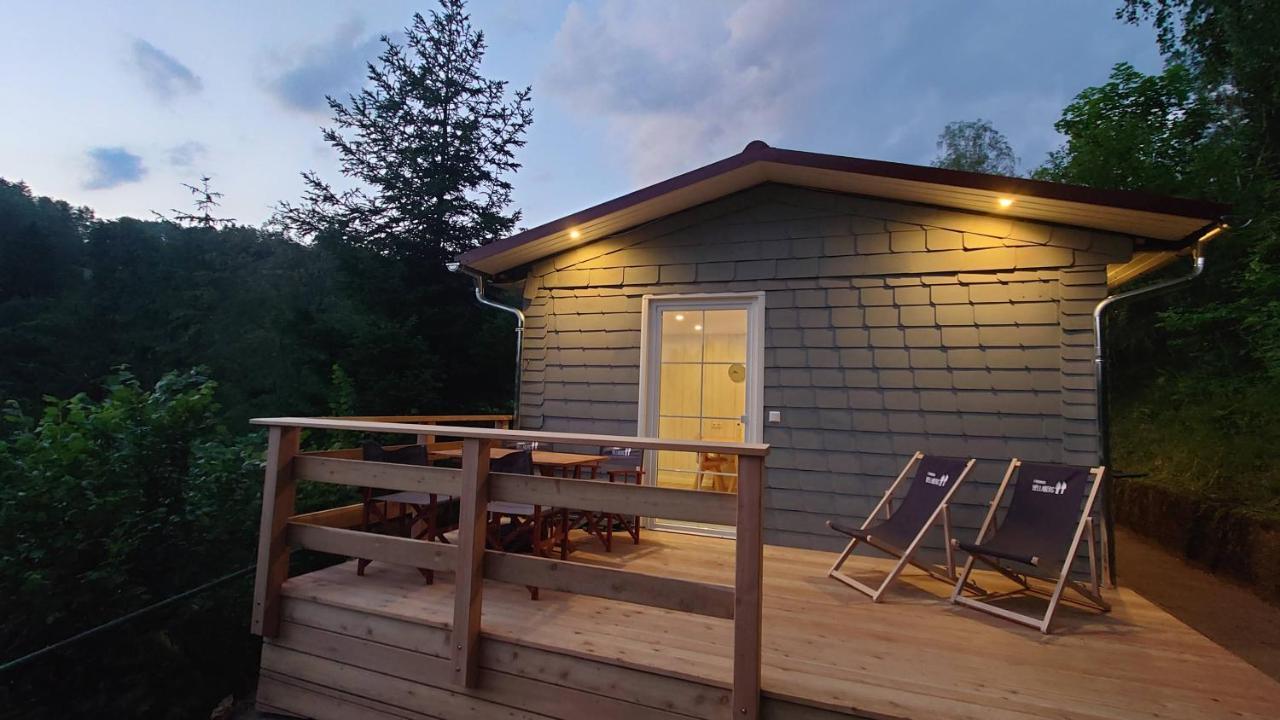 Ruhiges Ferienhaus Mit Sauna: Hellaberg III Langenbach  Exteriér fotografie